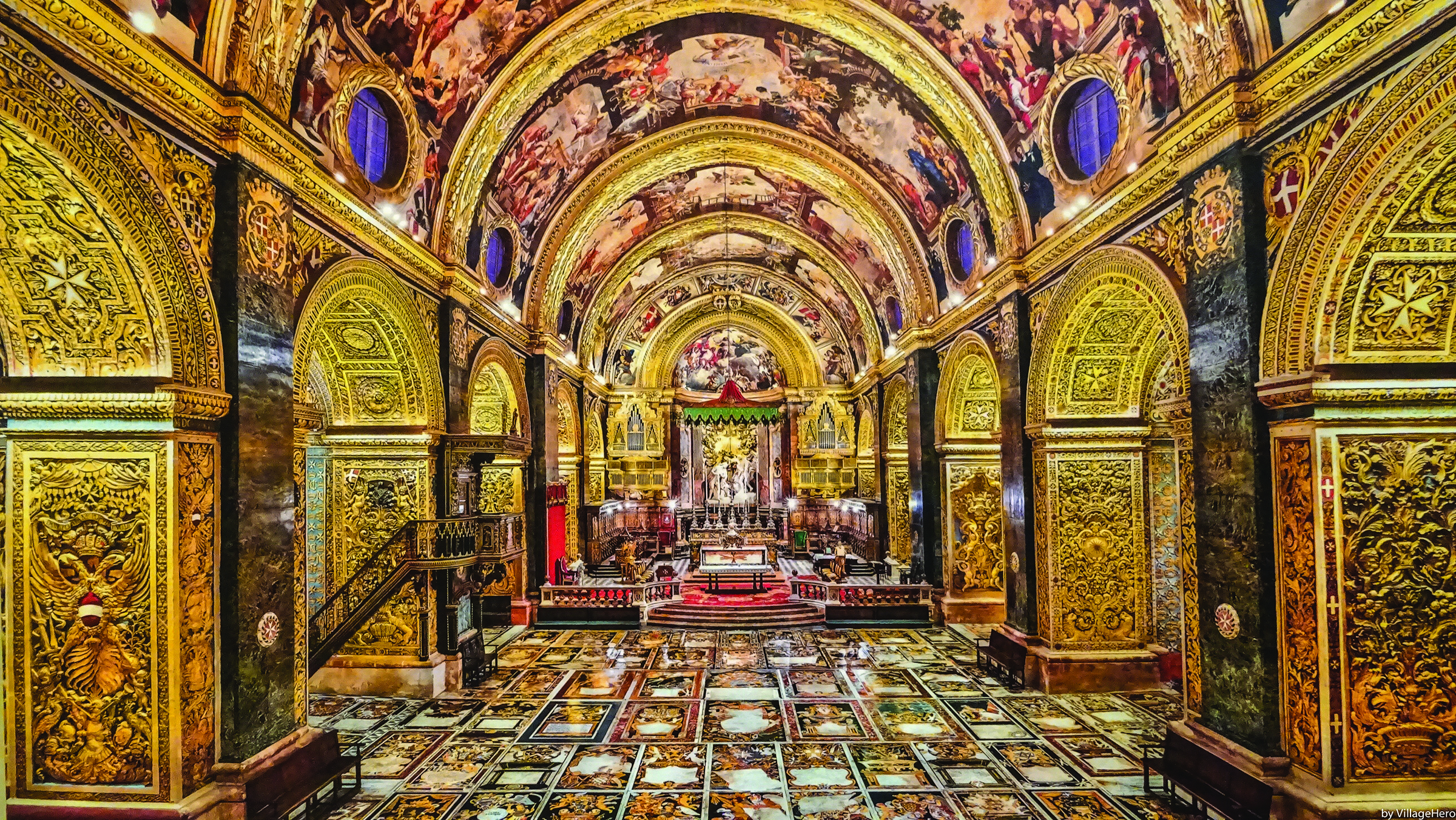 St John's Co-Cathedral in Valletta, Malta