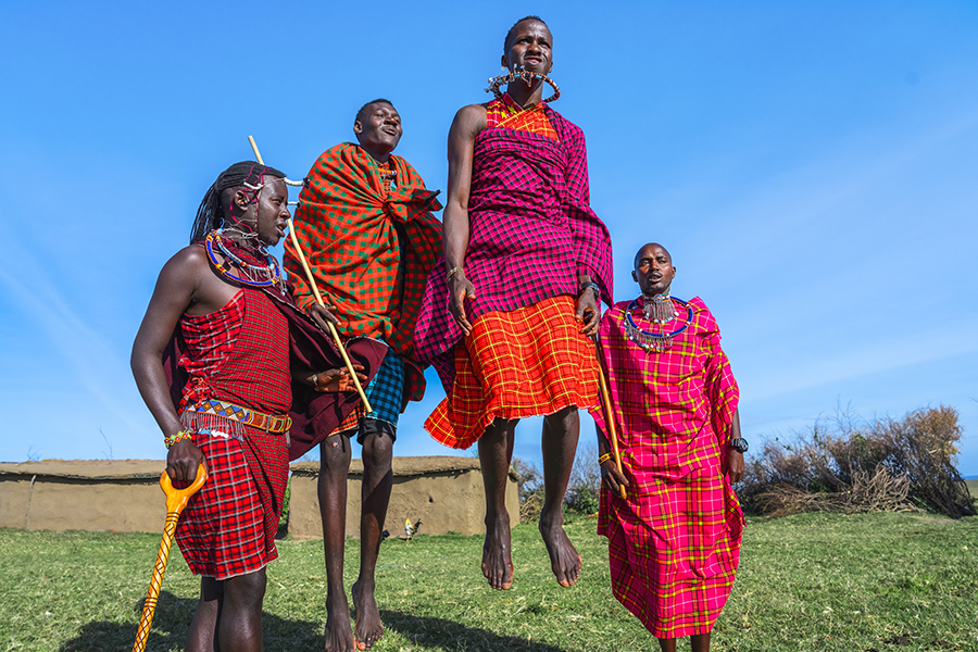 Maasai Mara men
