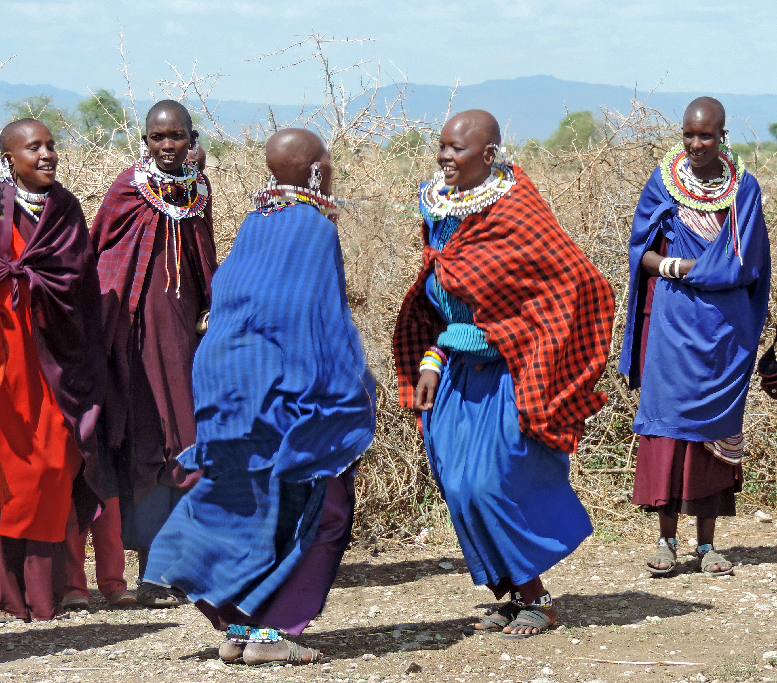 Massai Mara women