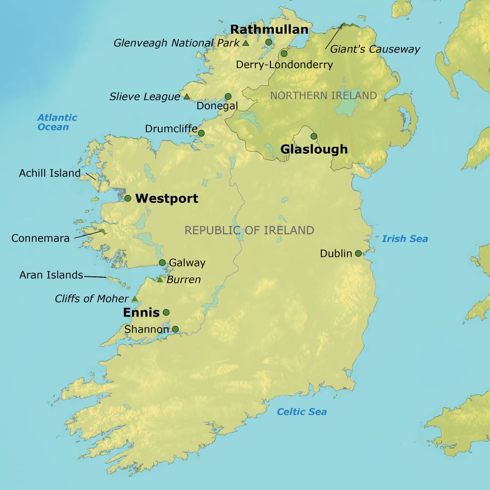 Map of the Trip