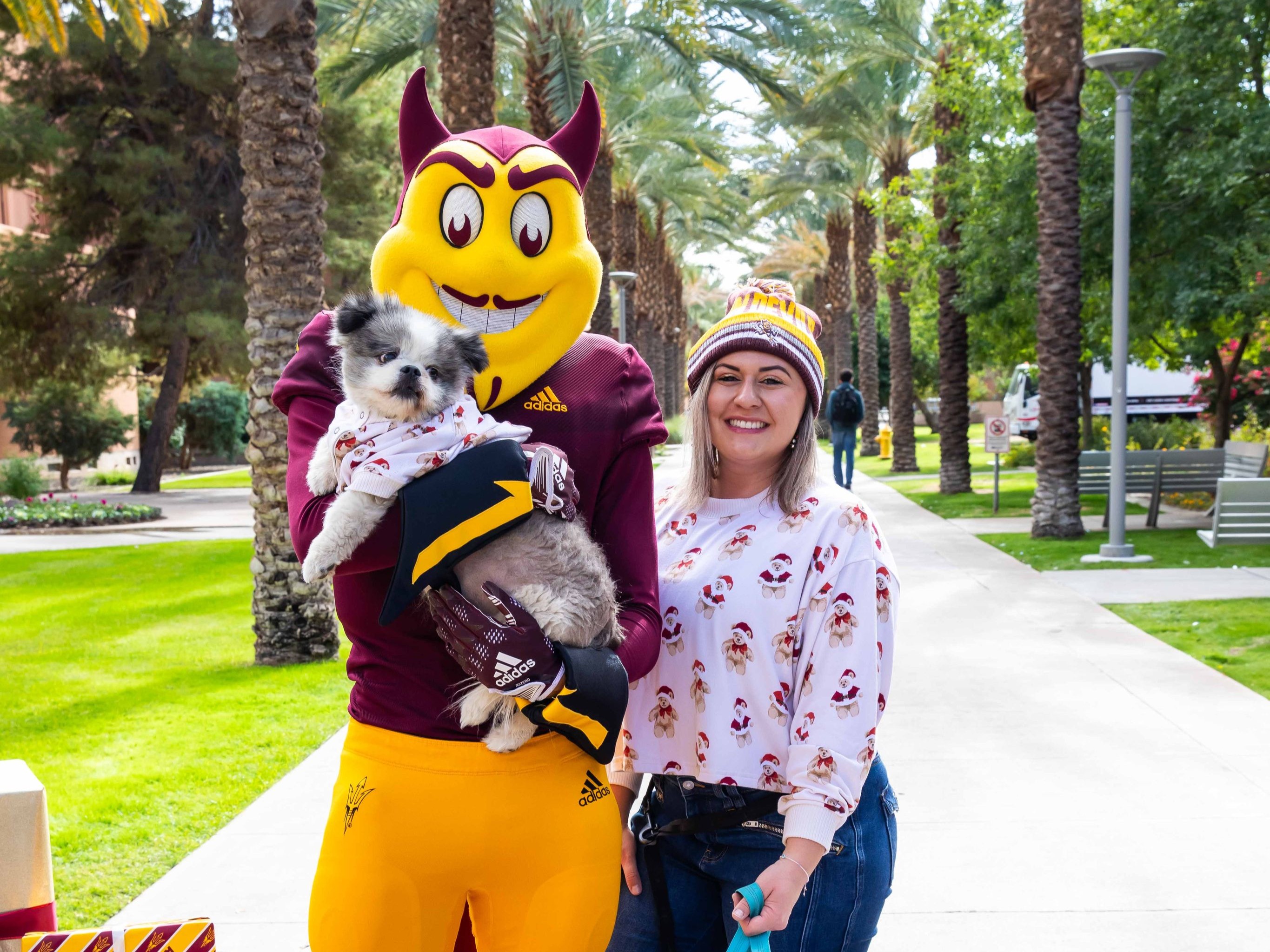 Picture with sparky.